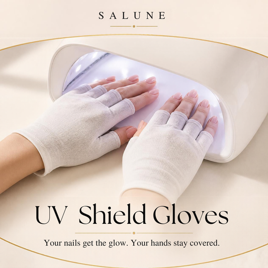 Salune UV shield gel manicure gloves