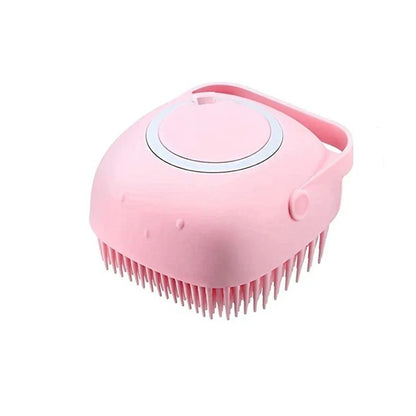 Salune pink silicone body scrubber